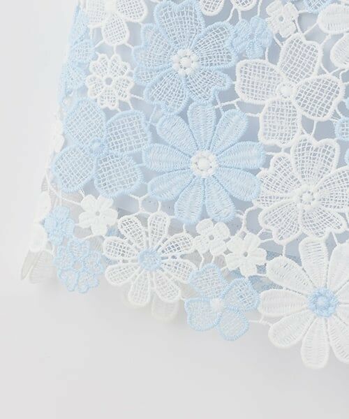 mezzo piano / メゾピアノ ドレス | ケミカル花レース　ワンピース | 詳細5