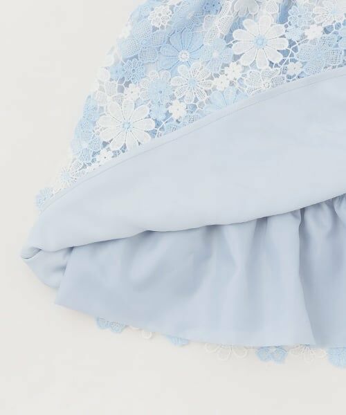 mezzo piano / メゾピアノ ドレス | ケミカル花レース　ワンピース | 詳細6