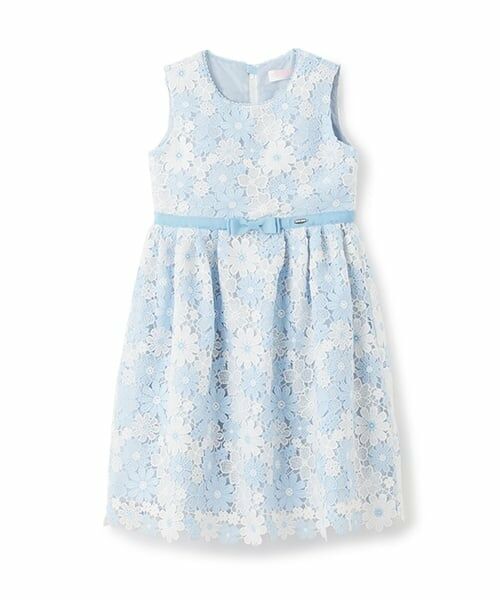 mezzo piano / メゾピアノ ドレス | ケミカル花レース　ワンピース | 詳細9