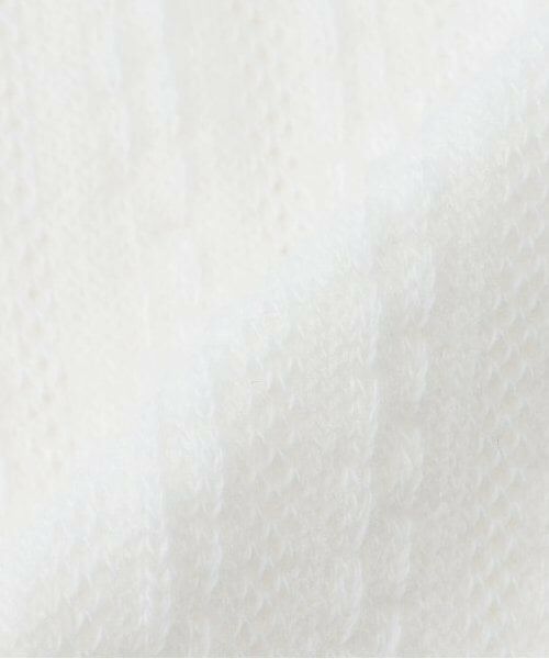 mezzo piano / メゾピアノ ソックス | レース透かし柄　ハイソックス | 詳細3