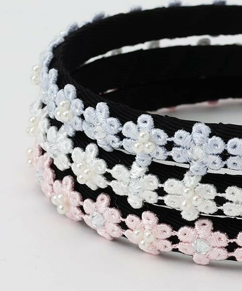 mezzo piano / メゾピアノ カチューシャ・カチューム・その他 | お花レース　カチューシャ | 詳細2
