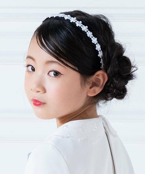 mezzo piano / メゾピアノ カチューシャ・カチューム・その他 | お花レース　カチューシャ | 詳細7