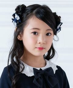 mezzo piano / メゾピアノ ヘアゴム・シュシュ | リボンレース　ヘアポニー2個セット