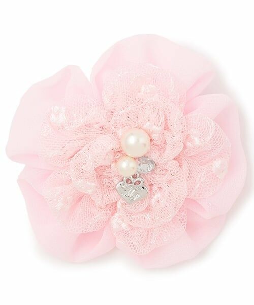 mezzo piano / メゾピアノ ブローチ・コサージュ | クリップつき　コサージュ（ライト ピンク）