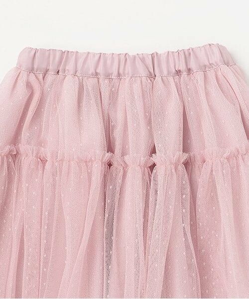 mezzo piano / メゾピアノ ミニ・ひざ丈スカート | チュールスカート | 詳細2
