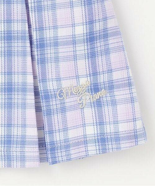 mezzo piano / メゾピアノ ショート・ハーフ・半端丈パンツ | 【福袋B】チェック　ボックスプリーツ　スカパン | 詳細4