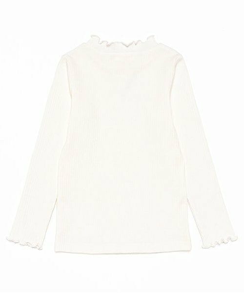 mezzo piano / メゾピアノ Tシャツ | プチハイネック 長袖Tシャツ | 詳細1