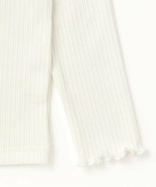 mezzo piano / メゾピアノ Tシャツ | プチハイネック 長袖Tシャツ | 詳細4