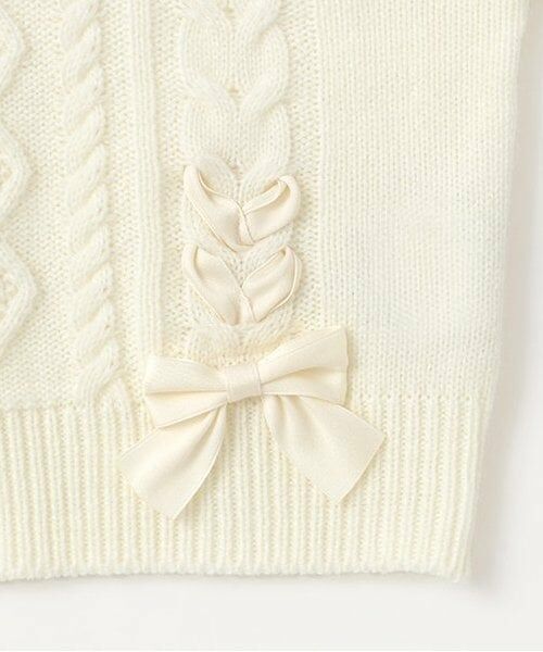 mezzo piano / メゾピアノ ニット・セーター | ケーブルニット　プルオーバー | 詳細4