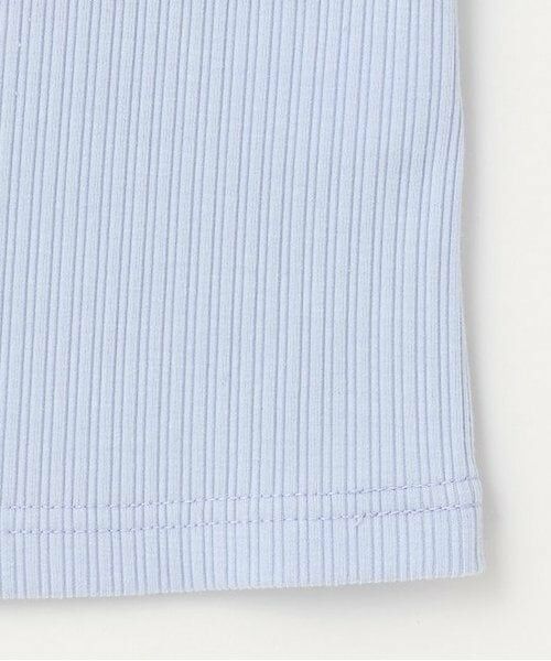 mezzo piano / メゾピアノ Tシャツ | 肩フリル　テレコ長袖Tシャツ | 詳細6