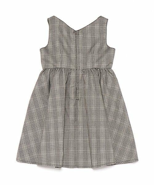 mezzo piano / メゾピアノ ミニ丈・ひざ丈ワンピース | スカラップ　ジャンパースカート | 詳細1