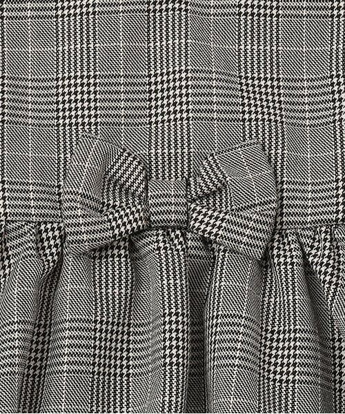 mezzo piano / メゾピアノ ミニ丈・ひざ丈ワンピース | スカラップ　ジャンパースカート | 詳細4