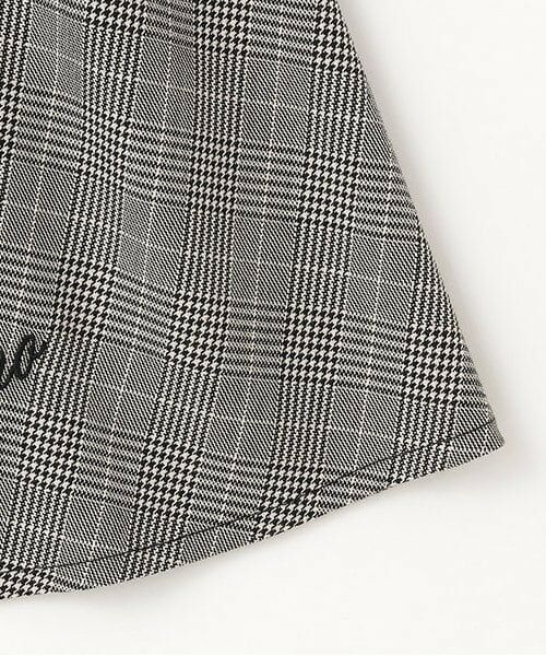 mezzo piano / メゾピアノ ミニ丈・ひざ丈ワンピース | スカラップ　ジャンパースカート | 詳細7