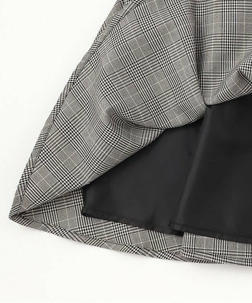 mezzo piano / メゾピアノ ミニ丈・ひざ丈ワンピース | スカラップ　ジャンパースカート | 詳細8