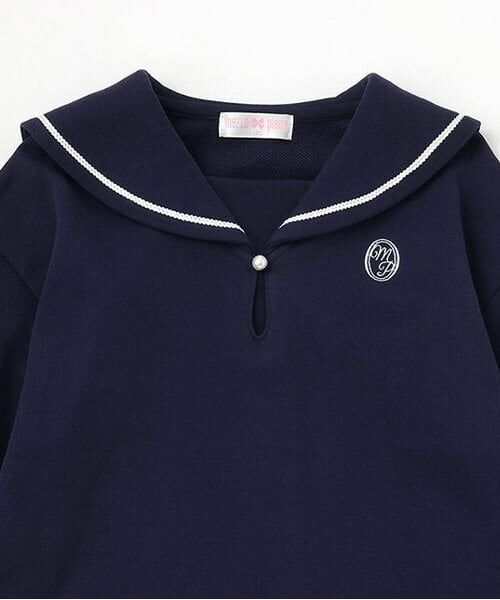 mezzo piano / メゾピアノ ミニ丈・ひざ丈ワンピース | 【福袋B】セーラー　カットワンピース | 詳細2