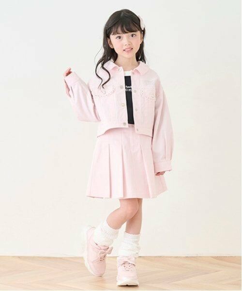 mezzo piano / メゾピアノ ショート・ハーフ・半端丈パンツ | リボン刺繍・花柄　タックスカパン | 詳細22