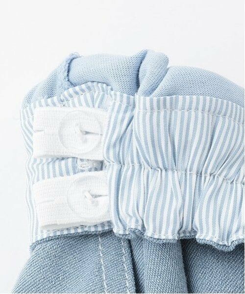 mezzo piano / メゾピアノ ショート・ハーフ・半端丈パンツ | リボン刺繍・花柄　タックスカパン | 詳細6