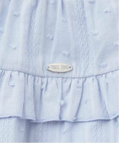 mezzo piano / メゾピアノ ミニ・ひざ丈スカート | コットン ティアードスカート | 詳細5