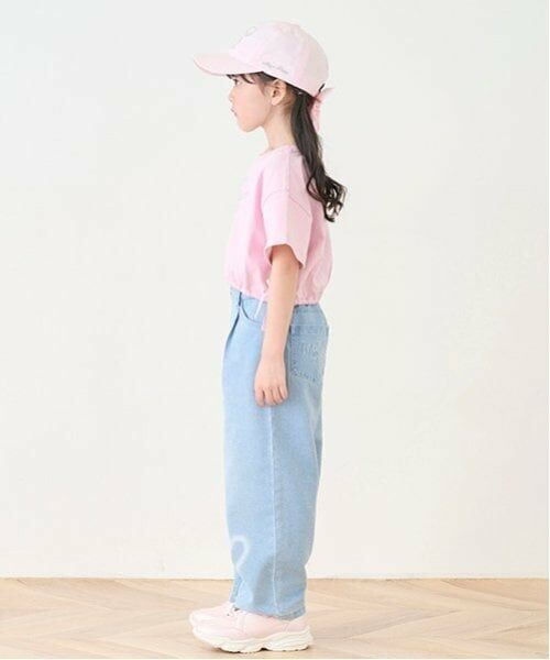 mezzo piano / メゾピアノ その他パンツ | ハートペイント デニムワイドパンツ | 詳細14