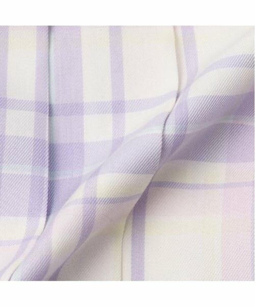 mezzo piano / メゾピアノ ショート・ハーフ・半端丈パンツ | ポーチ付　チェックプリーツスカパン | 詳細16