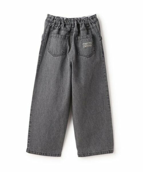 mezzo piano / メゾピアノ その他パンツ | リボン　デニムワイドパンツ | 詳細2