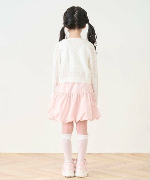 mezzo piano / メゾピアノ ミニ・ひざ丈スカート | リボン　バルーンスカート | 詳細14