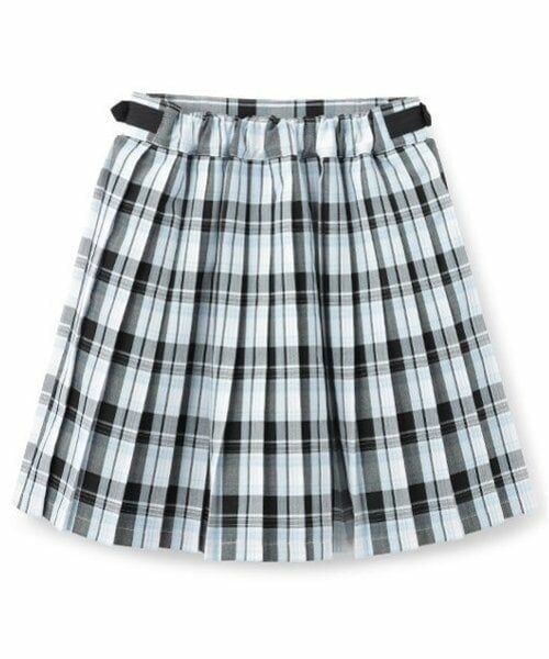 mezzo piano / メゾピアノ ショート・ハーフ・半端丈パンツ | サイドハートベルト　チェックプリーツスカパン | 詳細2