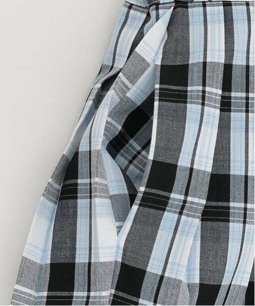 mezzo piano / メゾピアノ ショート・ハーフ・半端丈パンツ | サイドハートベルト　チェックプリーツスカパン | 詳細5
