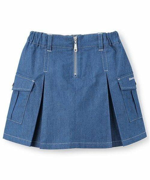 mezzo piano / メゾピアノ ショート・ハーフ・半端丈パンツ | フロントZIP　キュロットスカート | 詳細10