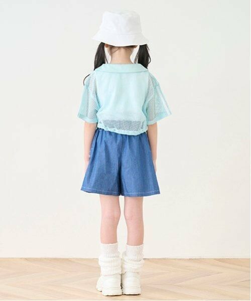 mezzo piano / メゾピアノ ショート・ハーフ・半端丈パンツ | フロントZIP　キュロットスカート | 詳細13