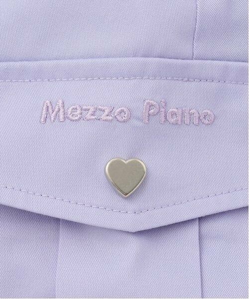 mezzo piano / メゾピアノ ショート・ハーフ・半端丈パンツ | フロントZIP　キュロットスカート | 詳細4