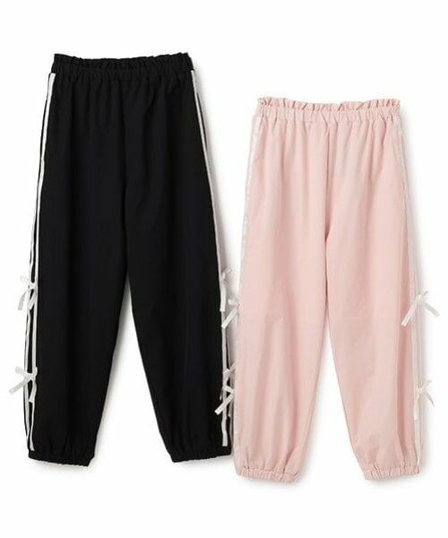 mezzo piano / メゾピアノ その他パンツ | リボンライン　パラシュートパンツ | 詳細2