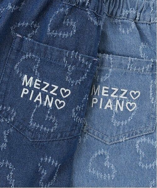 mezzo piano / メゾピアノ ショート・ハーフ・半端丈パンツ | ハート柄デニム　ショートパンツ | 詳細10