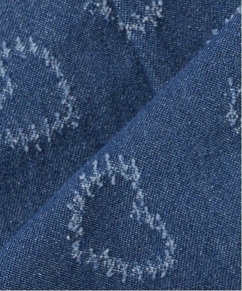 mezzo piano / メゾピアノ ショート・ハーフ・半端丈パンツ | ハート柄デニム　ショートパンツ | 詳細11