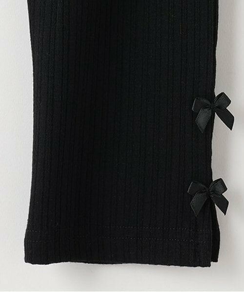 mezzo piano / メゾピアノ レギンス・スパッツ | サイドリボン　7分丈レギンス | 詳細4