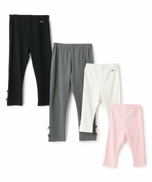 mezzo piano / メゾピアノ レギンス・スパッツ | サイドリボン　7分丈レギンス | 詳細6