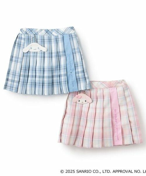 mezzo piano / メゾピアノ ショート・ハーフ・半端丈パンツ | 【マイメロディ・シナモロール】ポーチつきプリーツスカパン | 詳細14