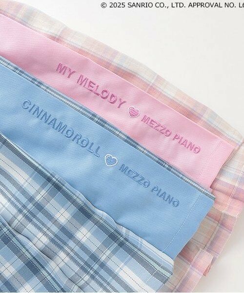 mezzo piano / メゾピアノ ショート・ハーフ・半端丈パンツ | 【マイメロディ・シナモロール】ポーチつきプリーツスカパン | 詳細4