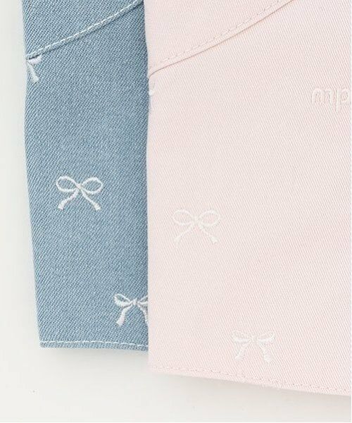 mezzo piano / メゾピアノ キャミソール・チューブトップ | リボン刺繍ビスチェ＆長袖Tシャツセット | 詳細7