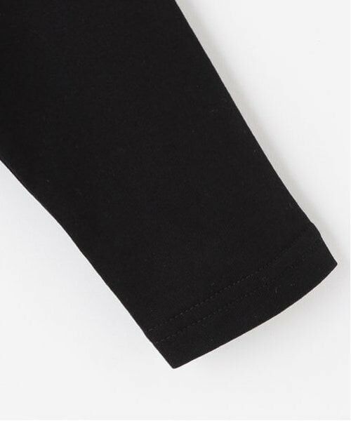 mezzo piano / メゾピアノ Tシャツ | レイヤード風短丈　長袖Tシャツ | 詳細5