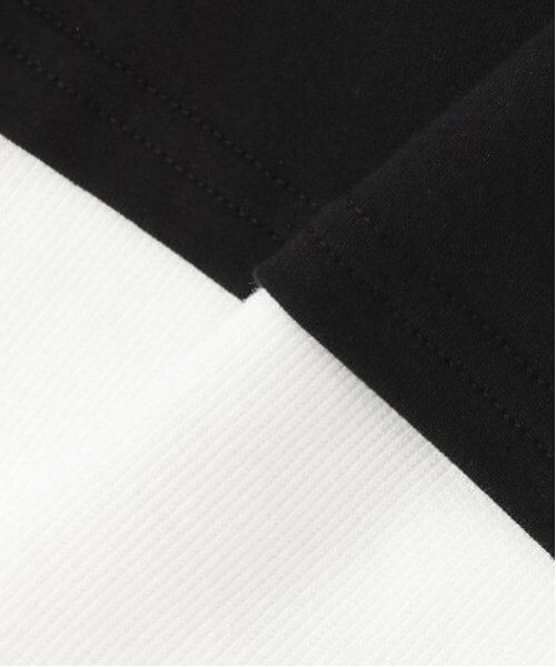 mezzo piano / メゾピアノ Tシャツ | レイヤード風短丈　長袖Tシャツ | 詳細7