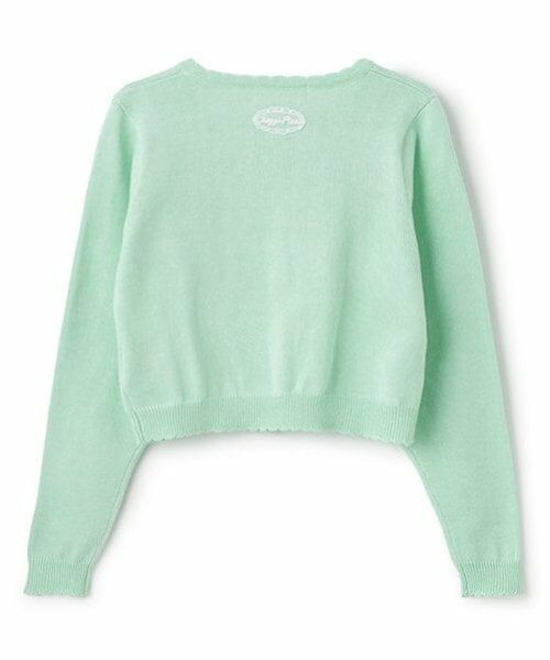 mezzo piano / メゾピアノ カーディガン・ボレロ | 花リボン刺繍　ニットカーディガン | 詳細5