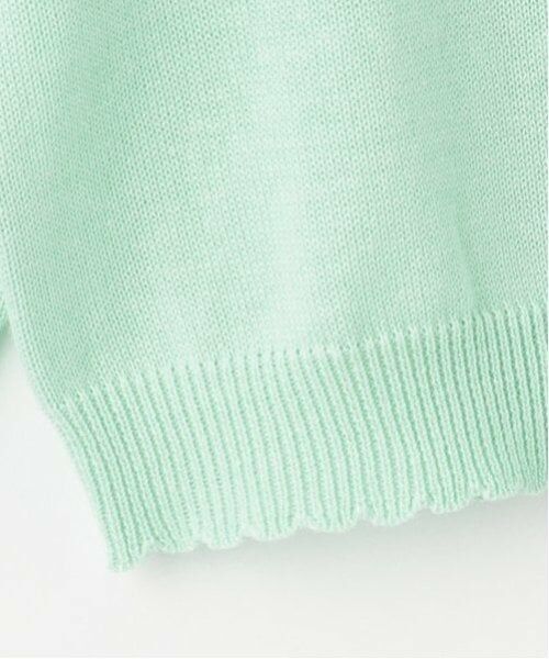 mezzo piano / メゾピアノ カーディガン・ボレロ | 花リボン刺繍　ニットカーディガン | 詳細9