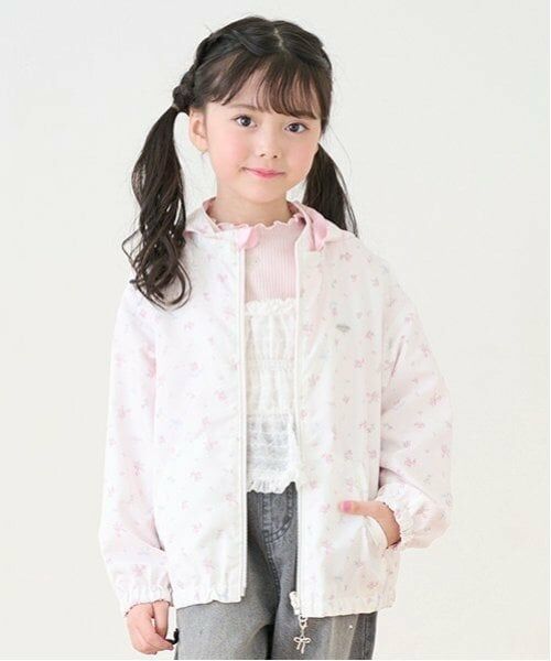 mezzo piano / メゾピアノ Tシャツ | 肩リボンキャミチュニック&長袖Tシャツセット | 詳細18