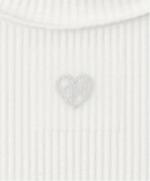 mezzo piano / メゾピアノ Tシャツ | 肩リボンキャミチュニック&長袖Tシャツセット | 詳細8