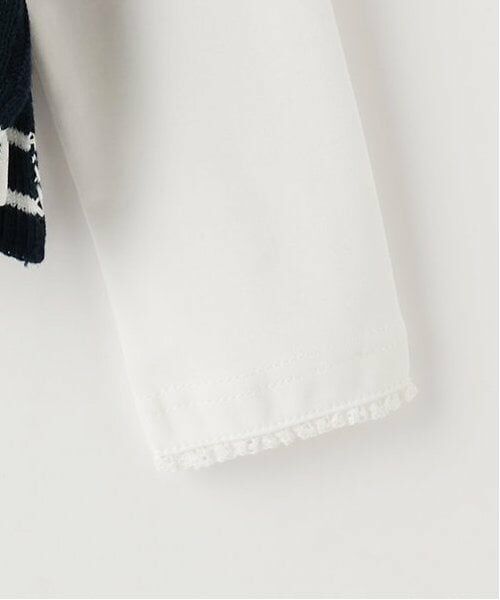 mezzo piano / メゾピアノ ニット・セーター | セーラーニットベスト＆長袖Tシャツセット | 詳細6