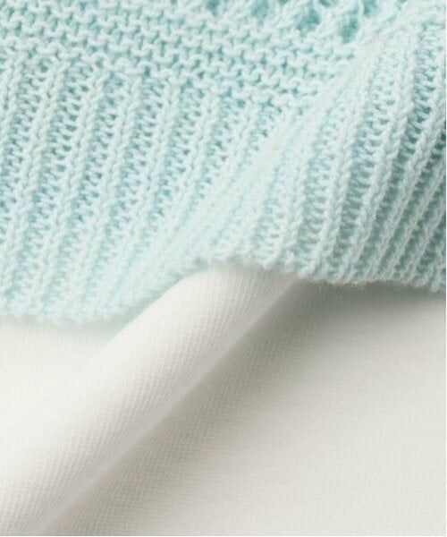 mezzo piano / メゾピアノ ニット・セーター | 透かしニット＆Tシャツセット | 詳細10