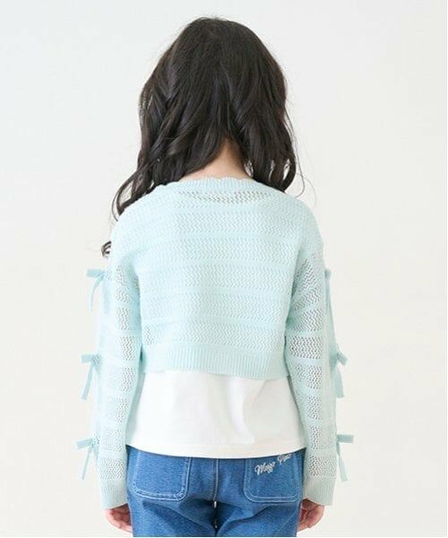 mezzo piano / メゾピアノ ニット・セーター | 透かしニット＆Tシャツセット | 詳細16