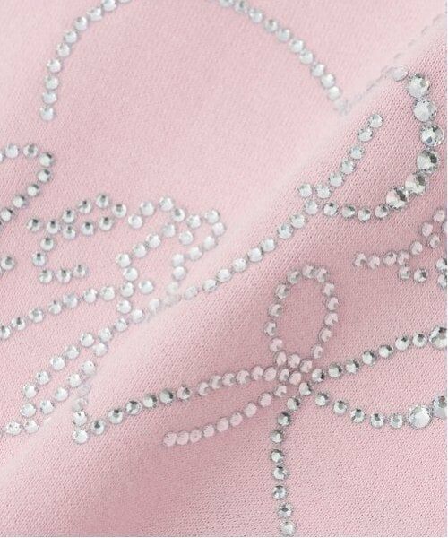 mezzo piano / メゾピアノ Tシャツ | キラキラロゴ　短丈Tシャツ | 詳細10