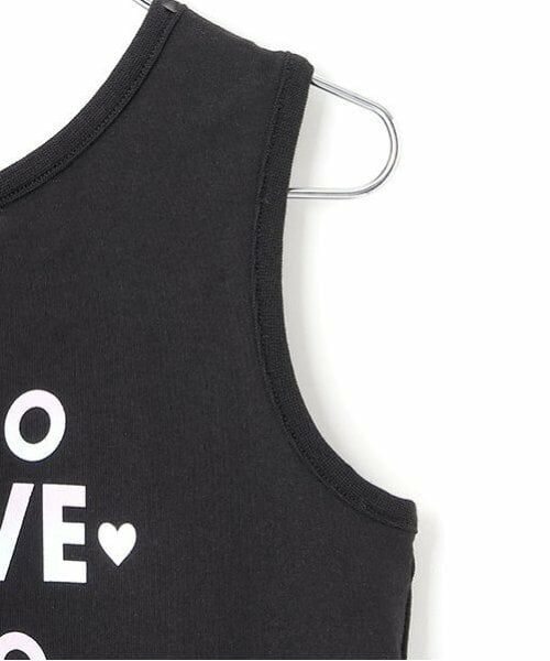 mezzo piano / メゾピアノ Tシャツ | 衿つきメッシュプルオーバー＆タンクトップセット | 詳細13